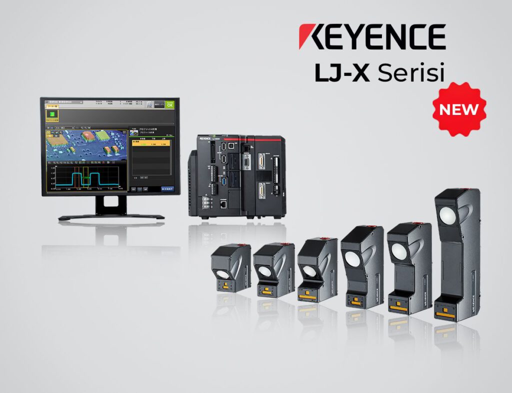 Keyence LJ-X 3D Ölçüm Profil Cihazı