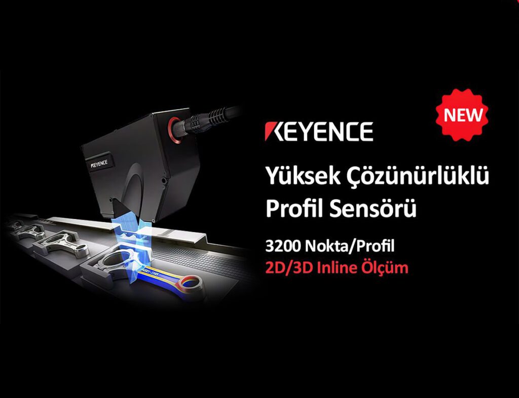 Keyence LJ-X 3D Ölçüm Profil Cihazı