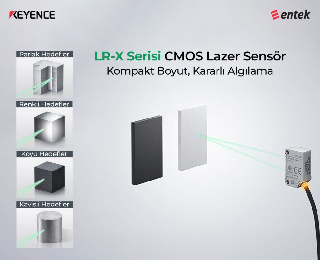 KEYENCE LR-X Lazer Sensör