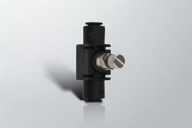 Parker Legris 7660 Dirsek Hız Ayar Valfi, BSPP ve Metrik