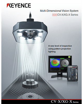 KEYENCE CV-X 400 ‘Pattern Projection’