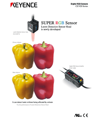 Dijital RGB Renk Sensörleri - Keyence CZ-V